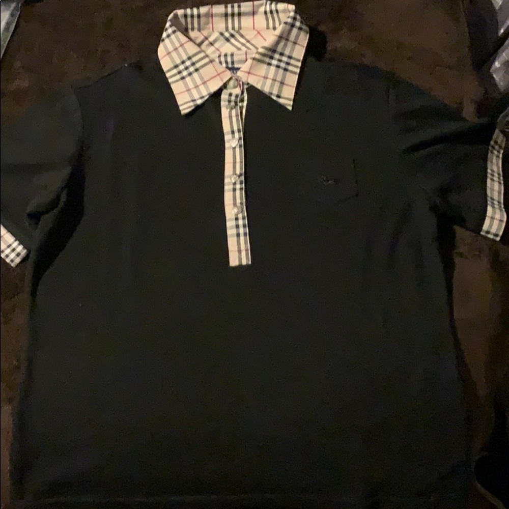 Burberry Button Polo T-shirt 👕 for women